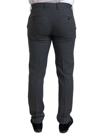 Dolce &amp; Gabbana Gray 2 Piece Single Breasted MARTINI Suit
