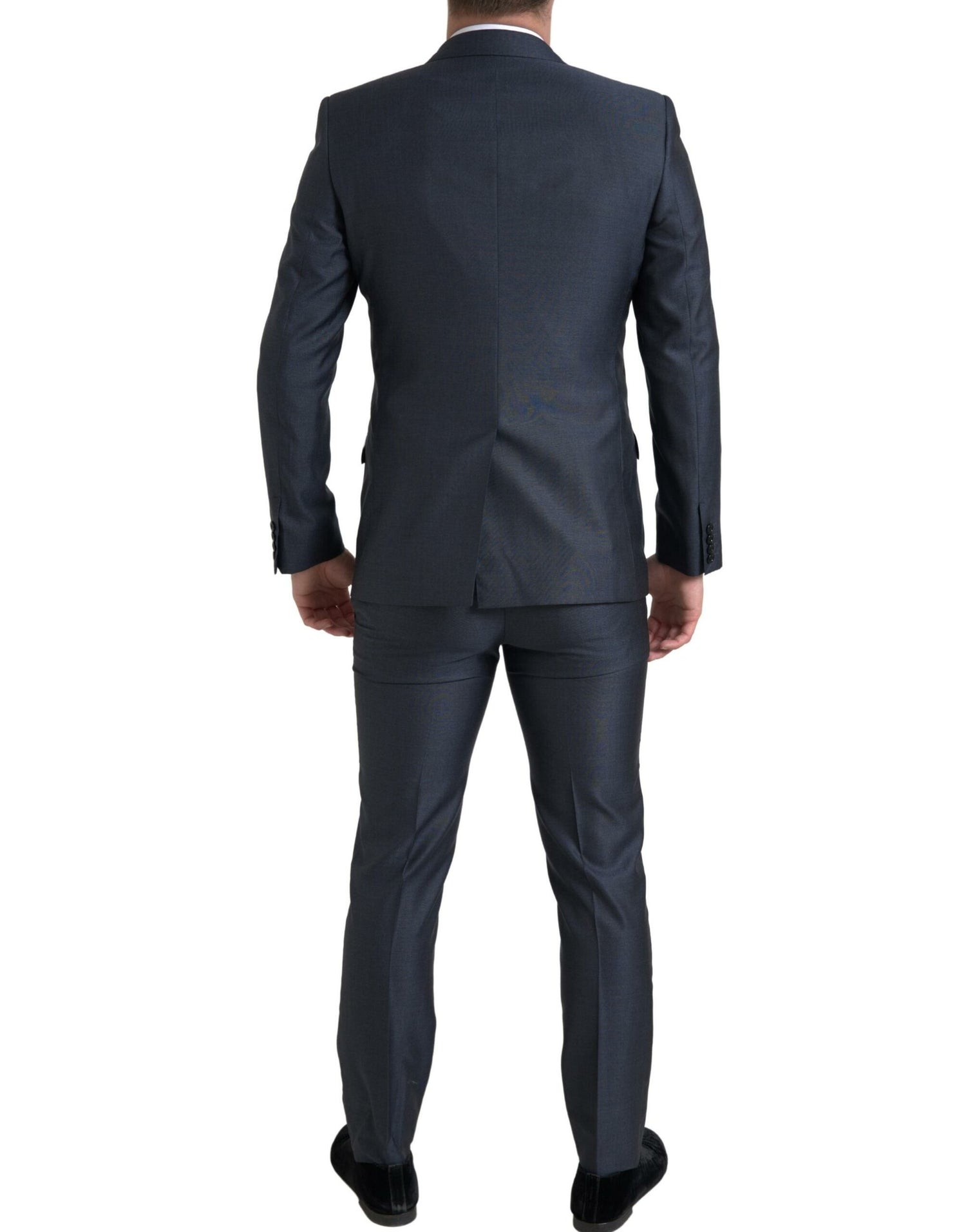 Dolce &amp; Gabbana Blue 2 Piece Double Breasted MARTINI Suit