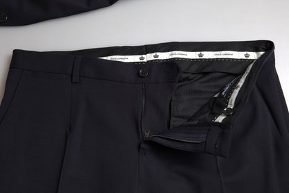 Dolce &amp; Gabbana Blue 2 Piece Single Breasted MARTINI Suit