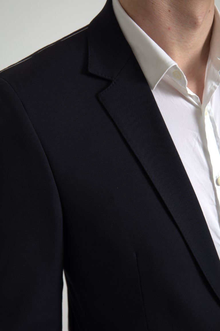 Dolce &amp; Gabbana Blue 2 Piece Single Breasted MARTINI Suit