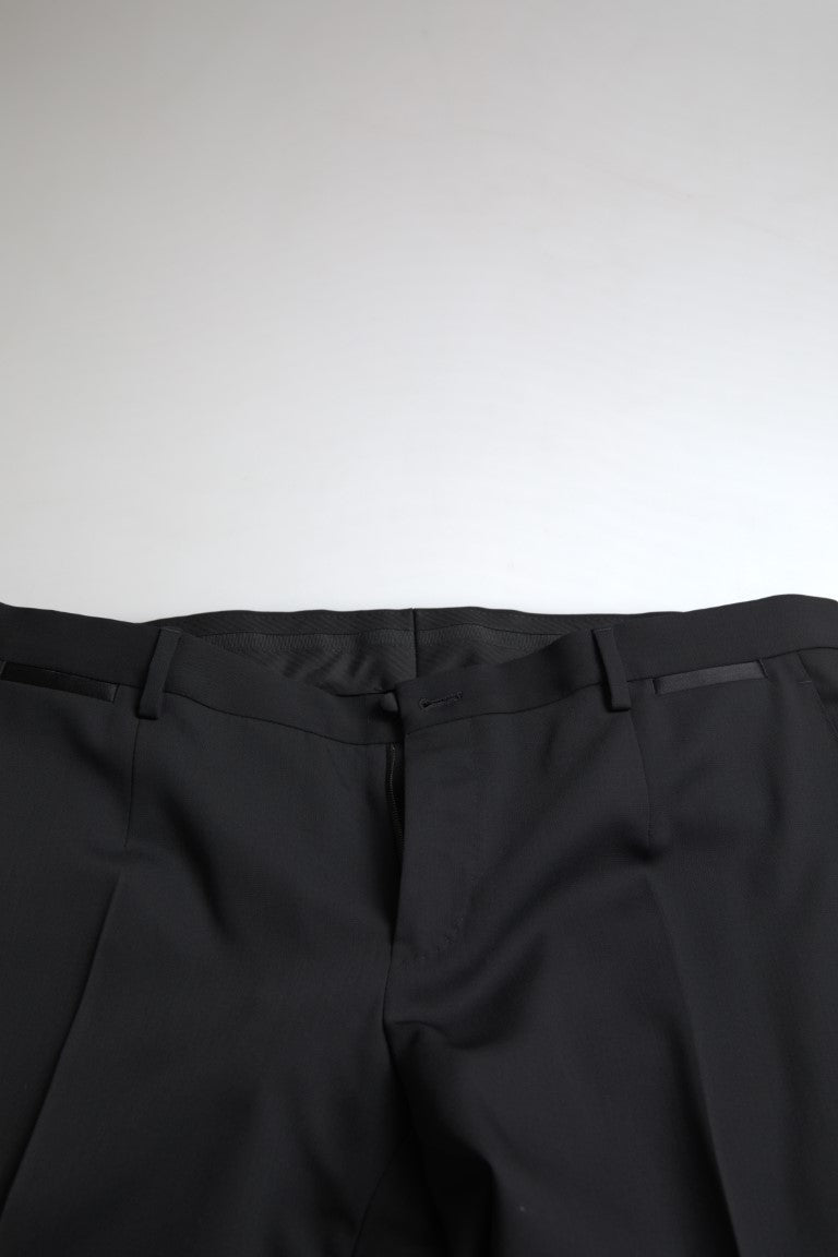 Dolce &amp; Gabbana Black 2 Piece Single Breasted MARTINI Suit