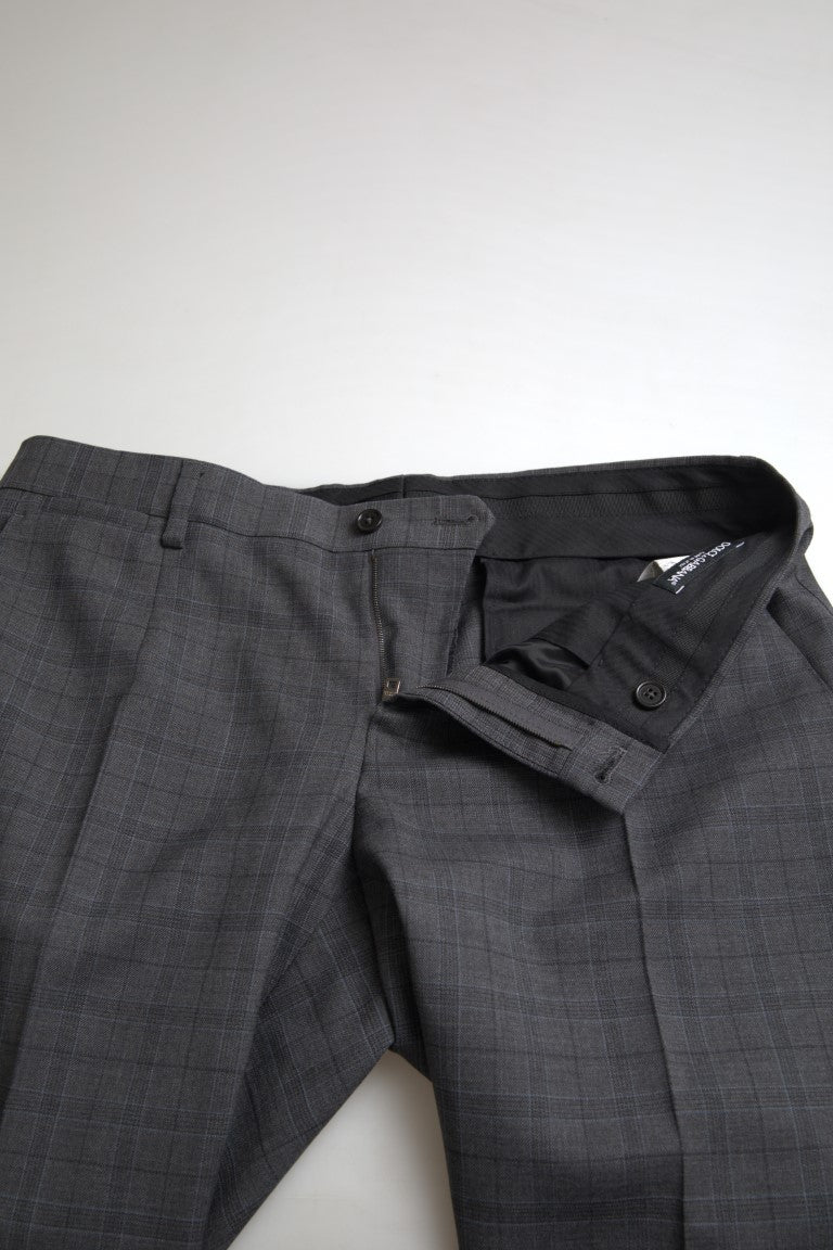 Dolce &amp; Gabbana Gray 2 Piece Single Breasted MARTINI Suit