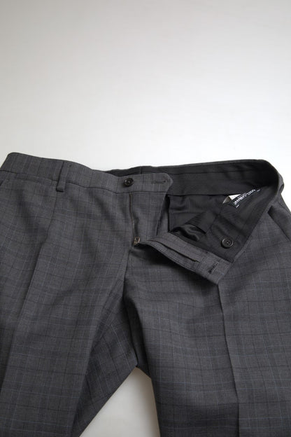Dolce &amp; Gabbana Gray 2 Piece Single Breasted MARTINI Suit