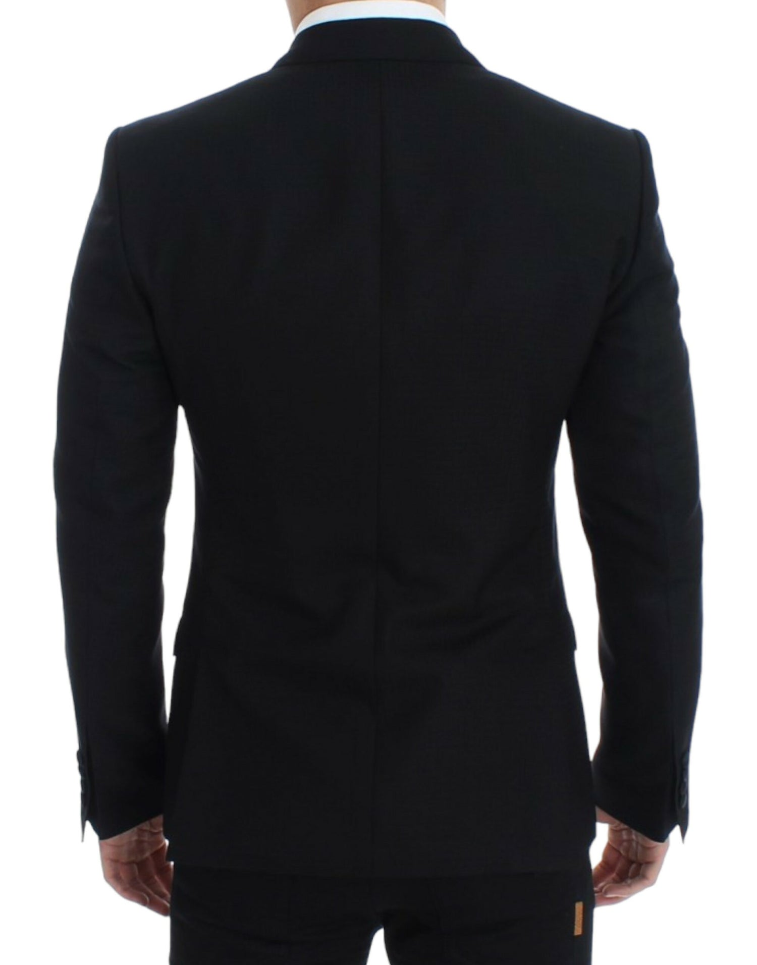 Dolce &amp;amp; Gabbana Svart ull-siden SICILIA kavaj