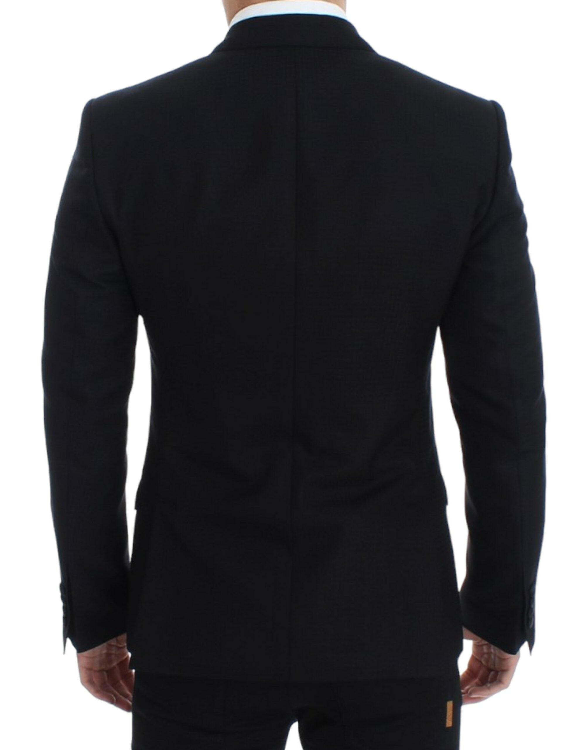 Dolce &amp;amp; Gabbana Svart ull-siden SICILIA kavaj