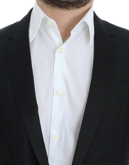 Dolce &amp; Gabbana Black wool MARTINI slim blazer