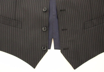 Dolce &amp; Gabbana Gray Stretch Formal Dress Vest Gilet