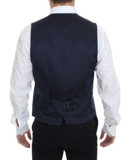 Dolce &amp; Gabbana Gray Stretch Formal Dress Vest Gilet