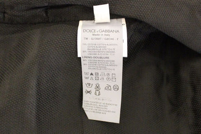 Dolce &amp;amp; Gabbana svart klänningsväst i bomullsblandning
