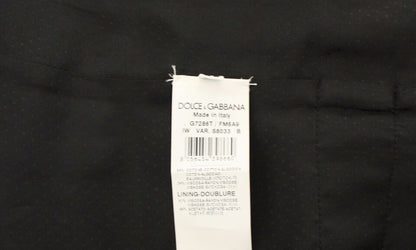 Dolce &amp; Gabbana Brown Cotton Blend Dress Vest Gilet