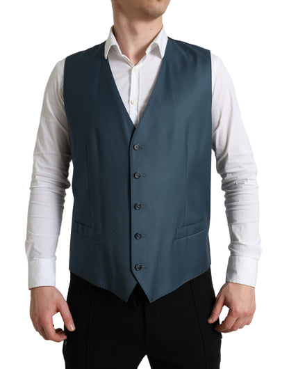 Dolce &amp; Gabbana Green Single Breasted 2 Piece MARTINI Suit