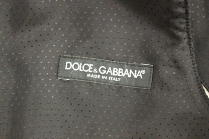 Dolce &amp; Gabbana Gray Wool Blend Vest Gilet Weste