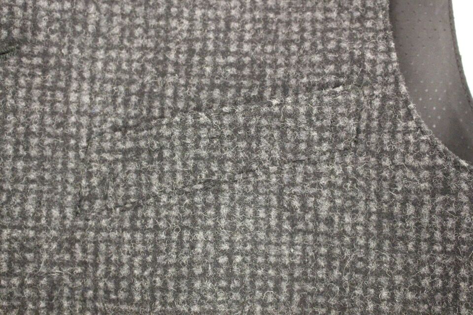 Dolce &amp; Gabbana Gray Wool Blend Vest Gilet Weste