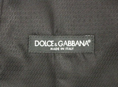 Dolce &amp;amp; Gabbana Grå Ull Formell Klänning Väst Väst