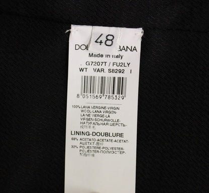 Dolce &amp; Gabbana Gray Wool Formal Dress Vest Gilet Weste