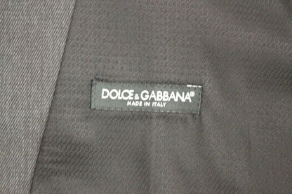 Dolce &amp; Gabbana Gray Wool Formal Dress Vest Gilet Weste