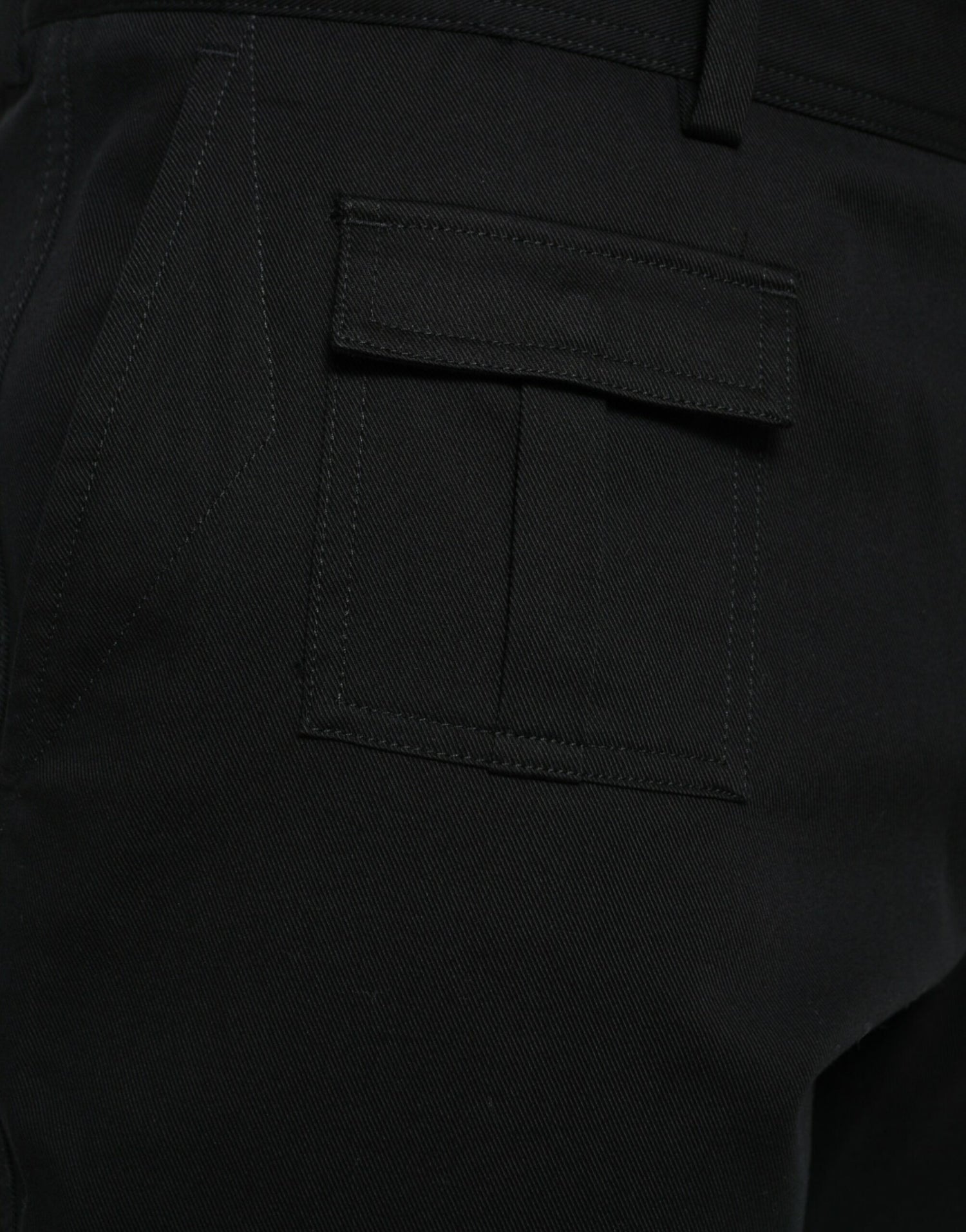 Dolce &amp; Gabbana Black Gray slim Cotton Denim Jeans