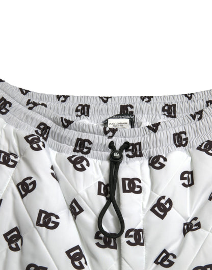 Dolce &amp;amp; Gabbana Vita Logotyp DG Tryck Herr Joggingbyxor