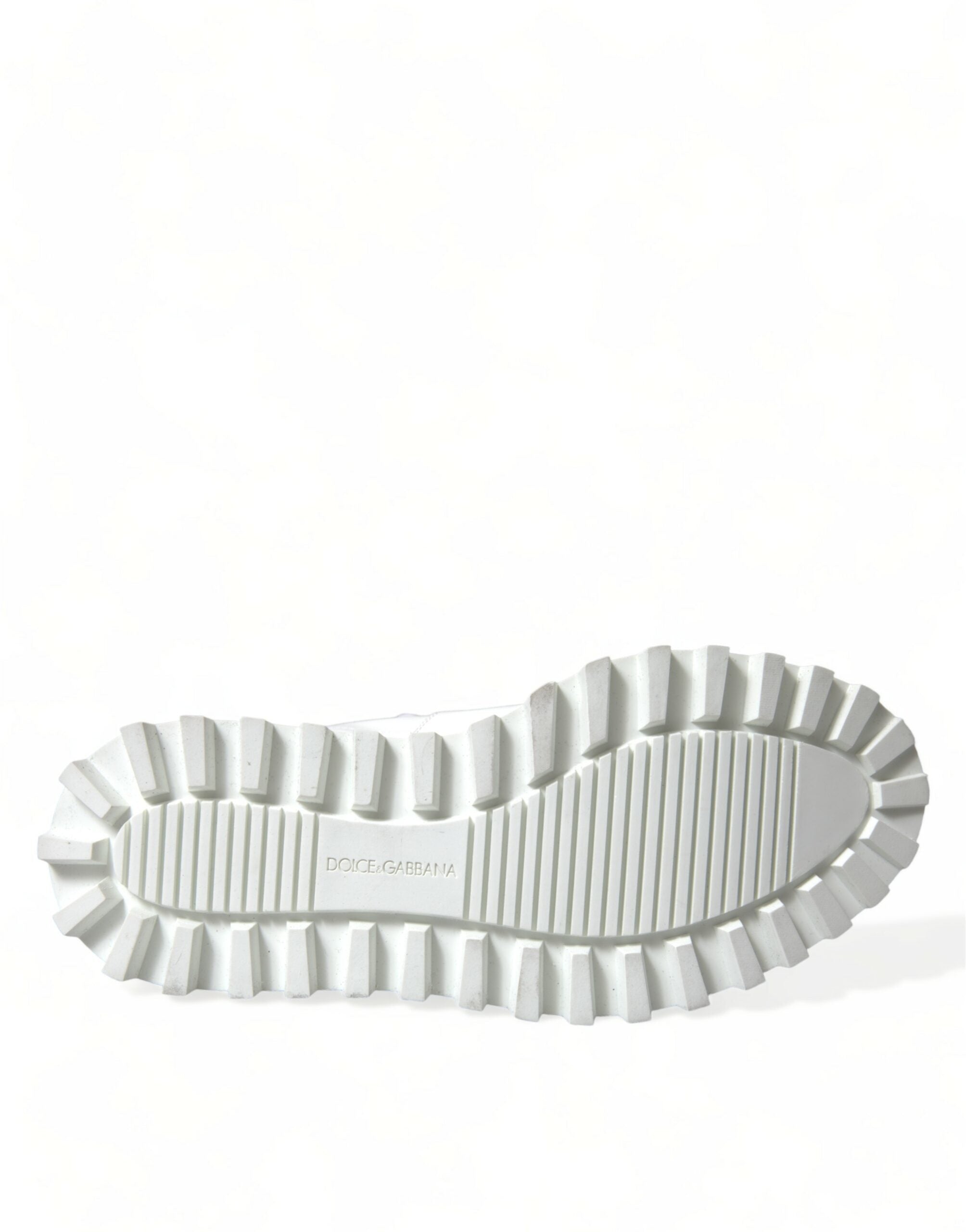 Dolce &amp; Gabbana White Vulcano Trekking Ankle Boots Shoes