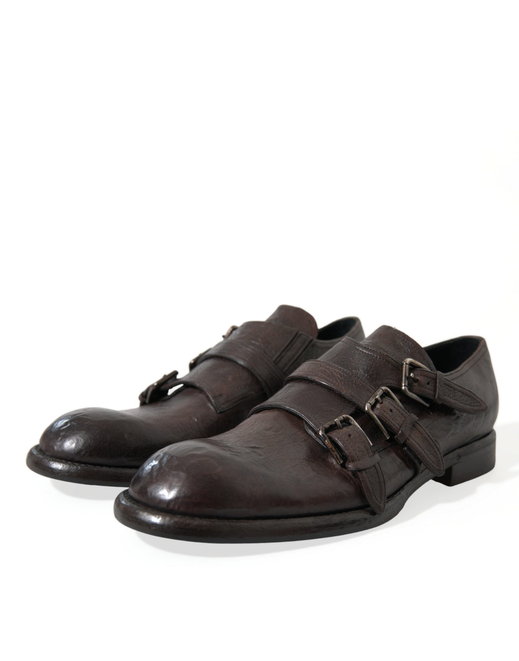 Dolce &amp;amp; Gabbana Bruna Läderremmar Formella Skor