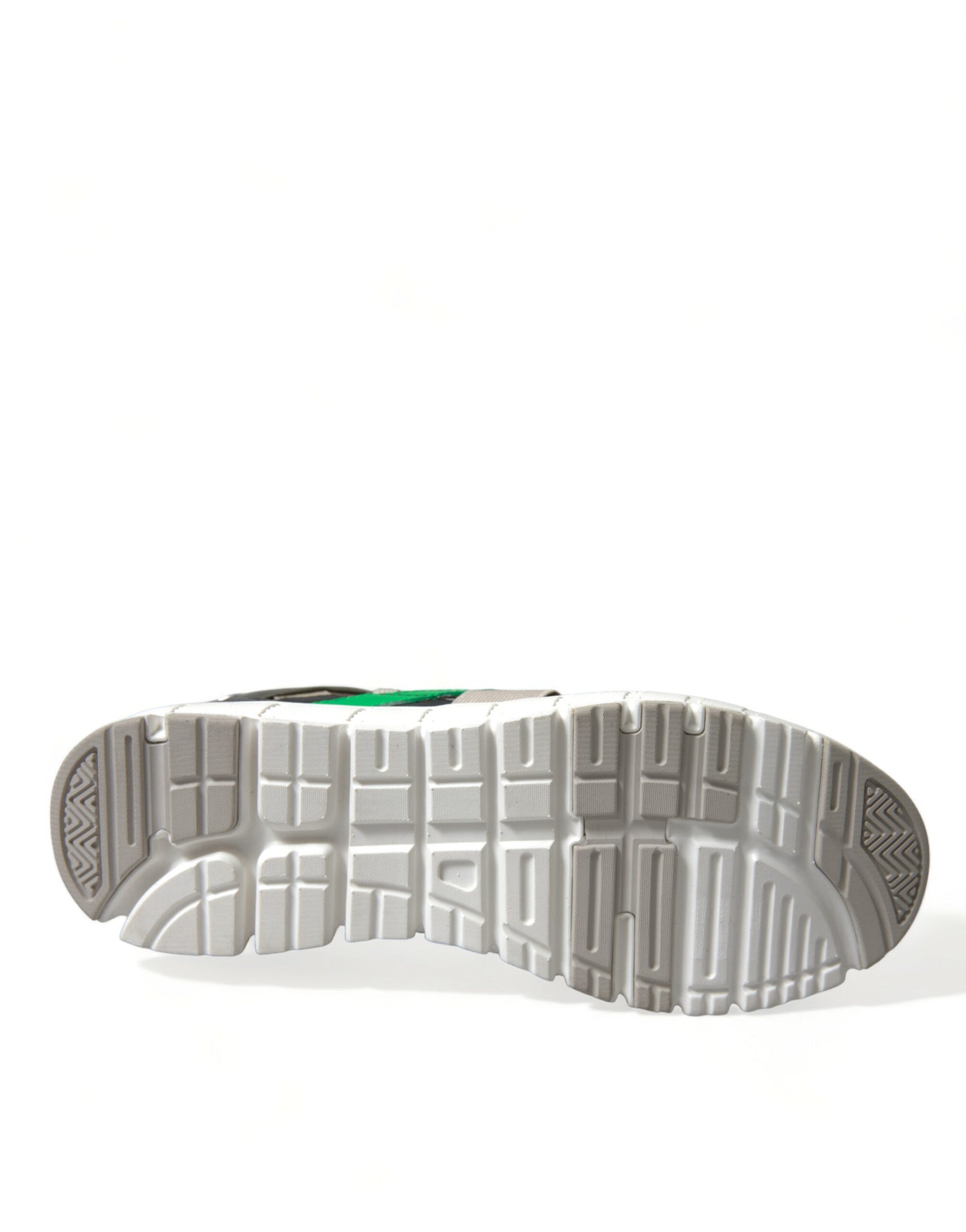 Dolce &amp; Gabbana Multicolor Leather Suede Low Top Sneakers Shoes