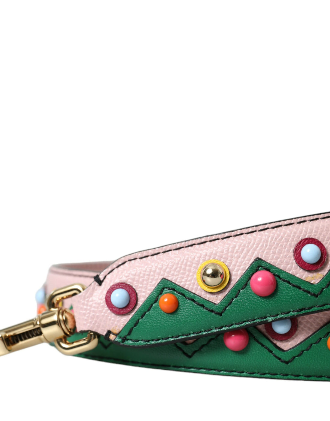 Dolce &amp;amp; Gabbana Rosa Läderväska Tillbehör Axelrem