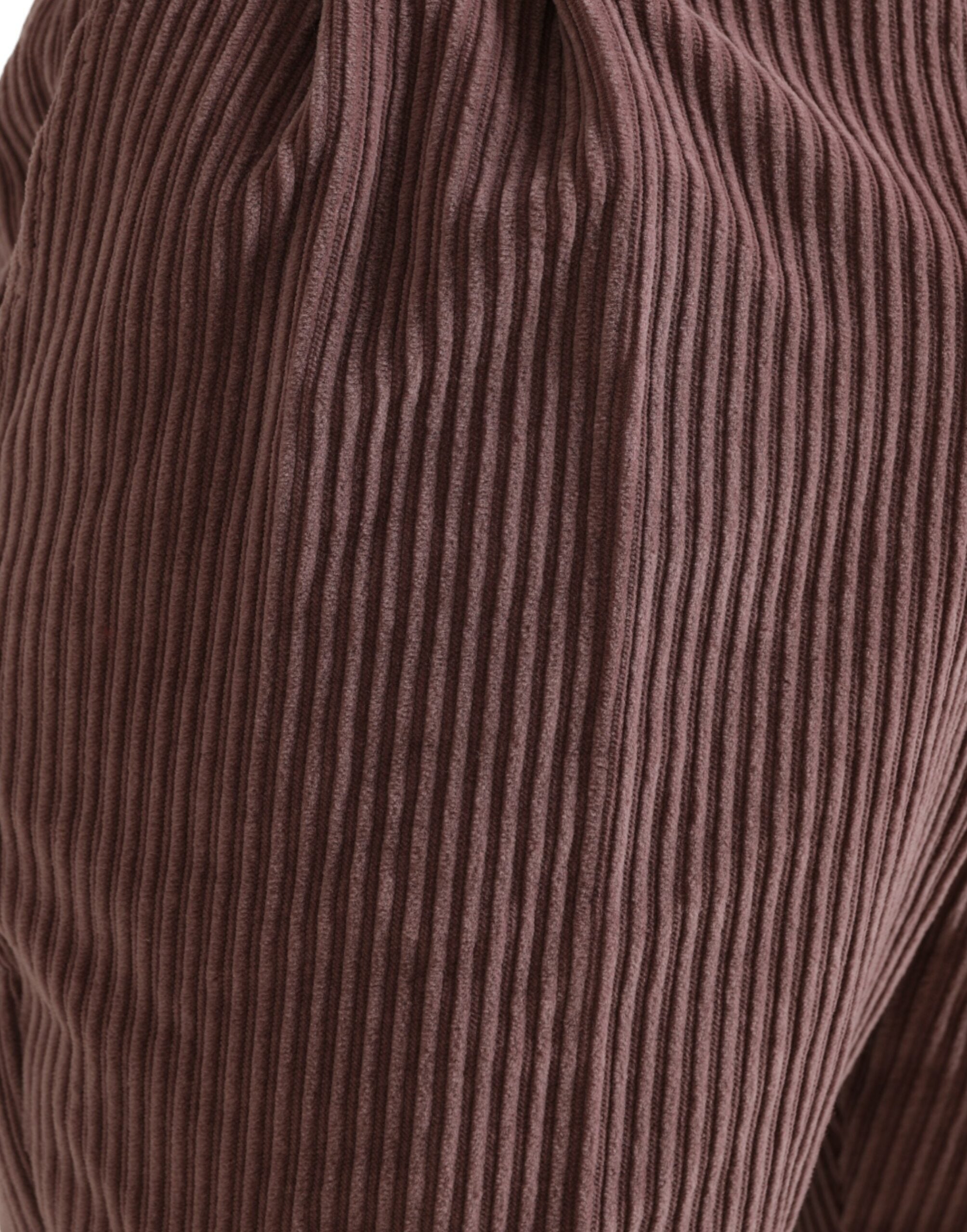 Dolce &amp; Gabbana Purple Corduroy Cotton Stretch Skinny Pants