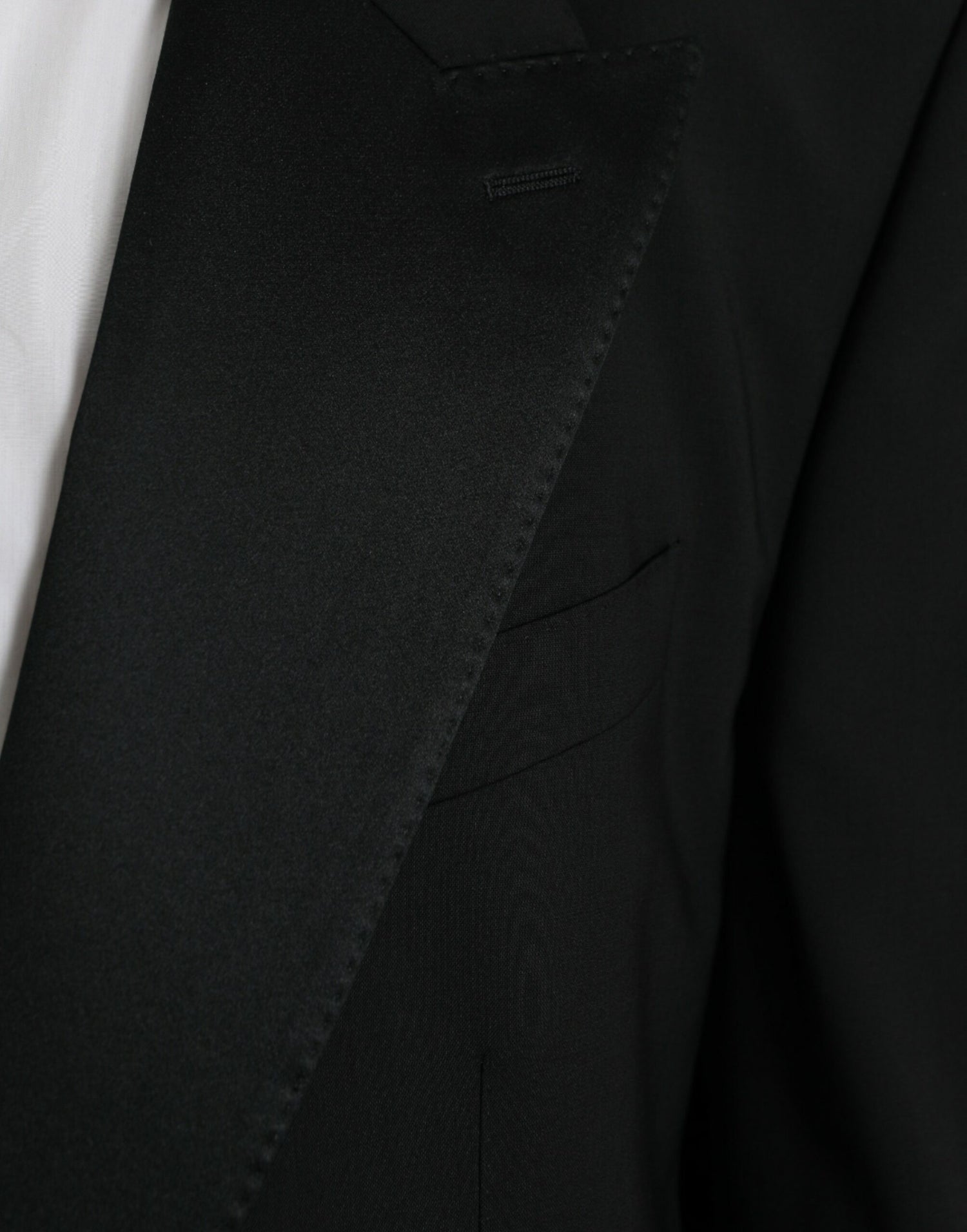 Dolce &amp; Gabbana Black SICILIA Single Breasted Coat Blazer
