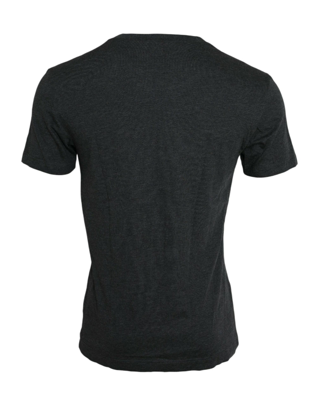 Dolce &amp;amp; Gabbana Grå Logotyptryck Rundringad Kortärmad T-shirt