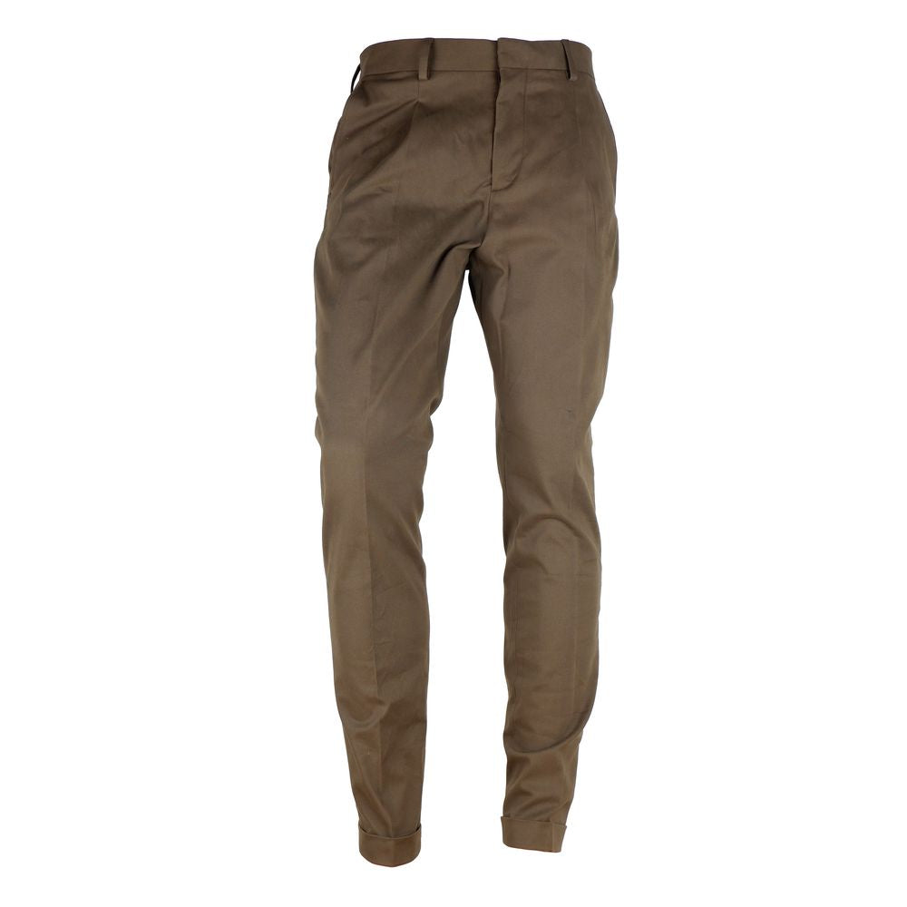 Made in Italy Brown Wool Men&