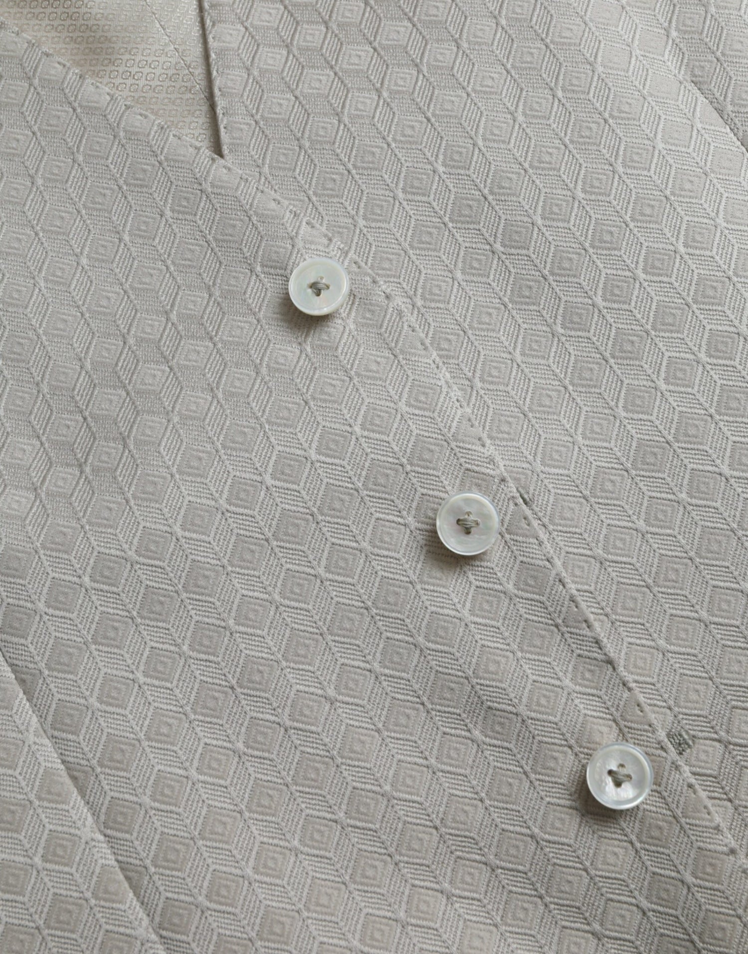 Dolce &amp;amp; Gabbana Off White Bomullsväst Klänning Formell Väst