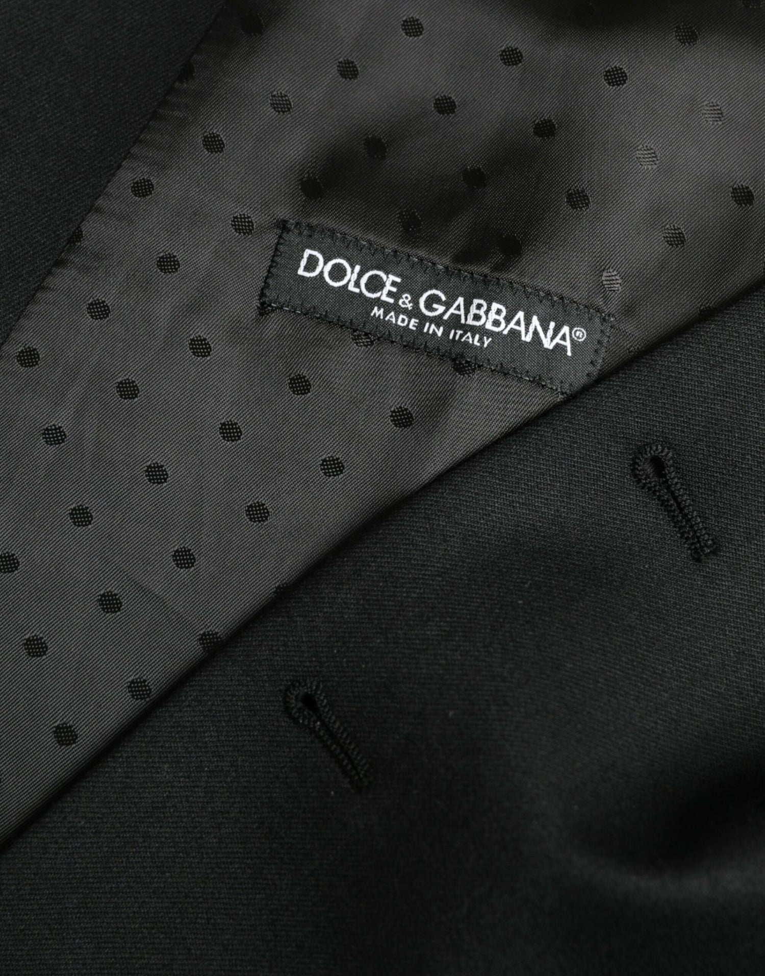 Dolce &amp;amp; Gabbana Svart Sidenväst Klänning Formell Väst