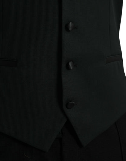 Dolce &amp;amp; Gabbana Svart Ullväst Klänning Formell Väst