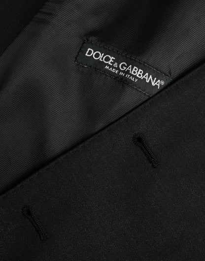 Dolce &amp;amp; Gabbana Svart Ullväst Klänning Formell Väst