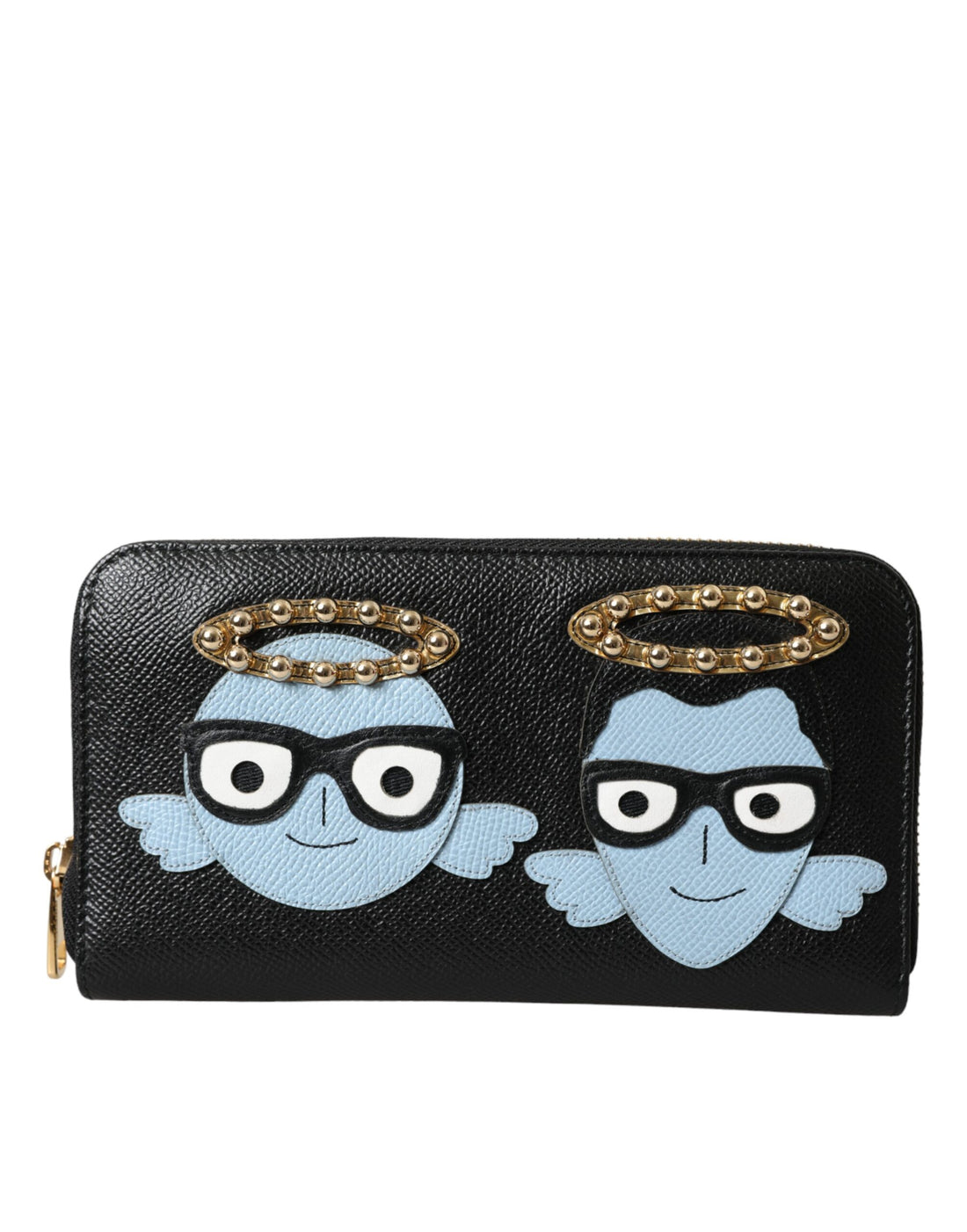 Dolce &amp;amp; Gabbana Svart Blå Läder 