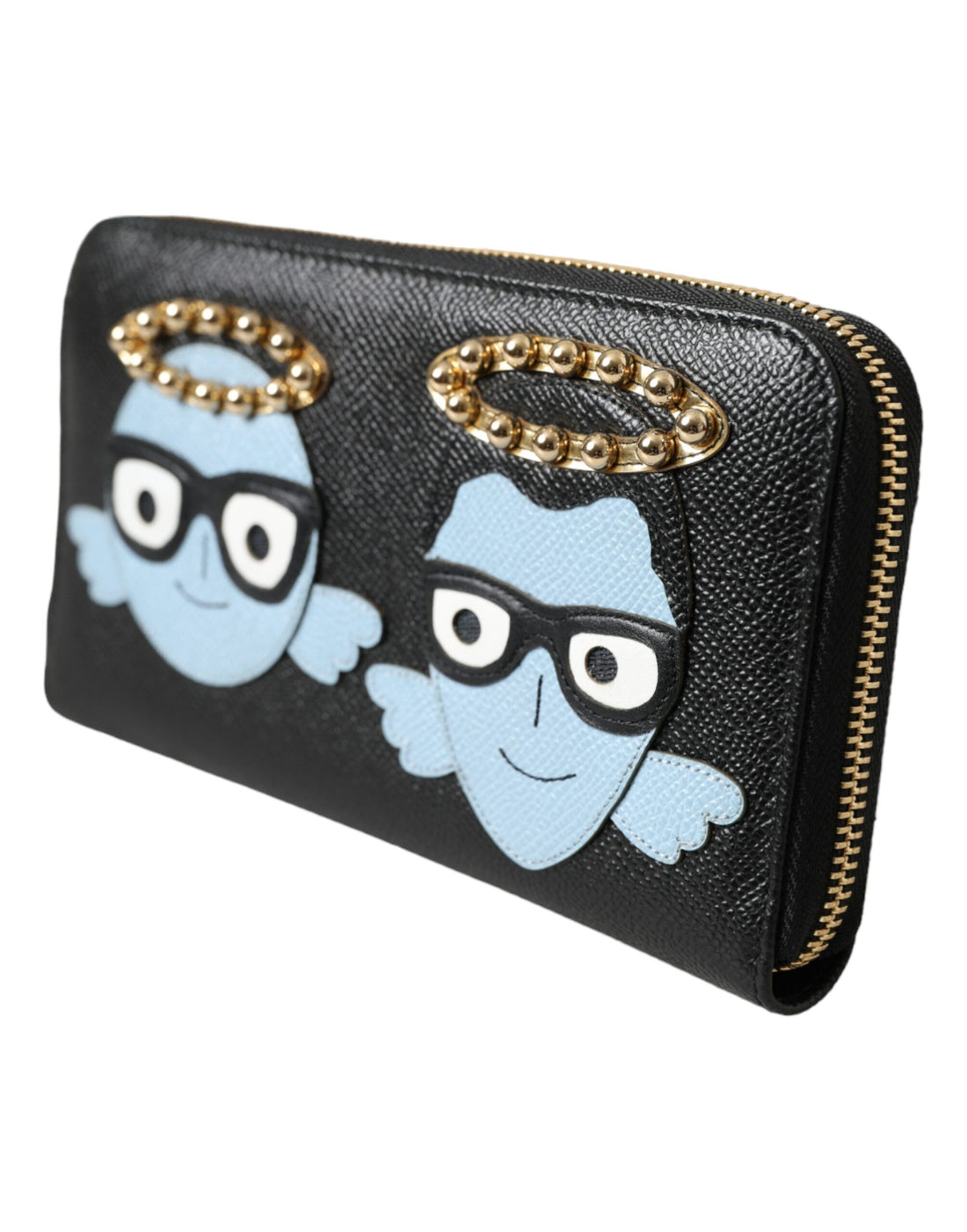 Dolce &amp;amp; Gabbana Svart Blå Läder 