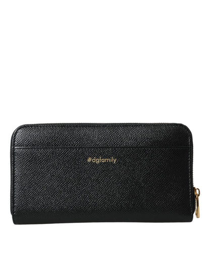 Dolce &amp; Gabbana Black Blue Leather 