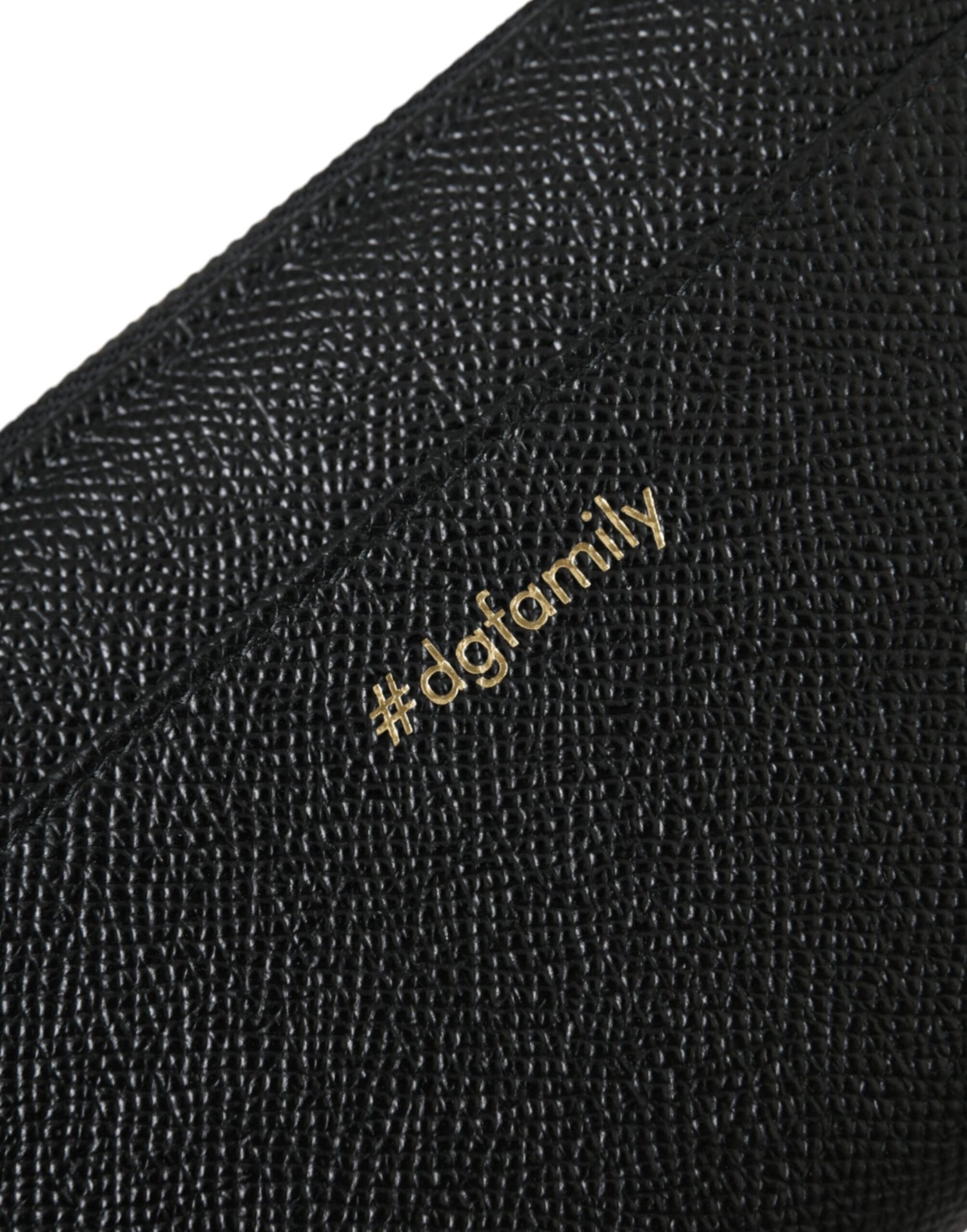 Dolce &amp; Gabbana Black Blue Leather 