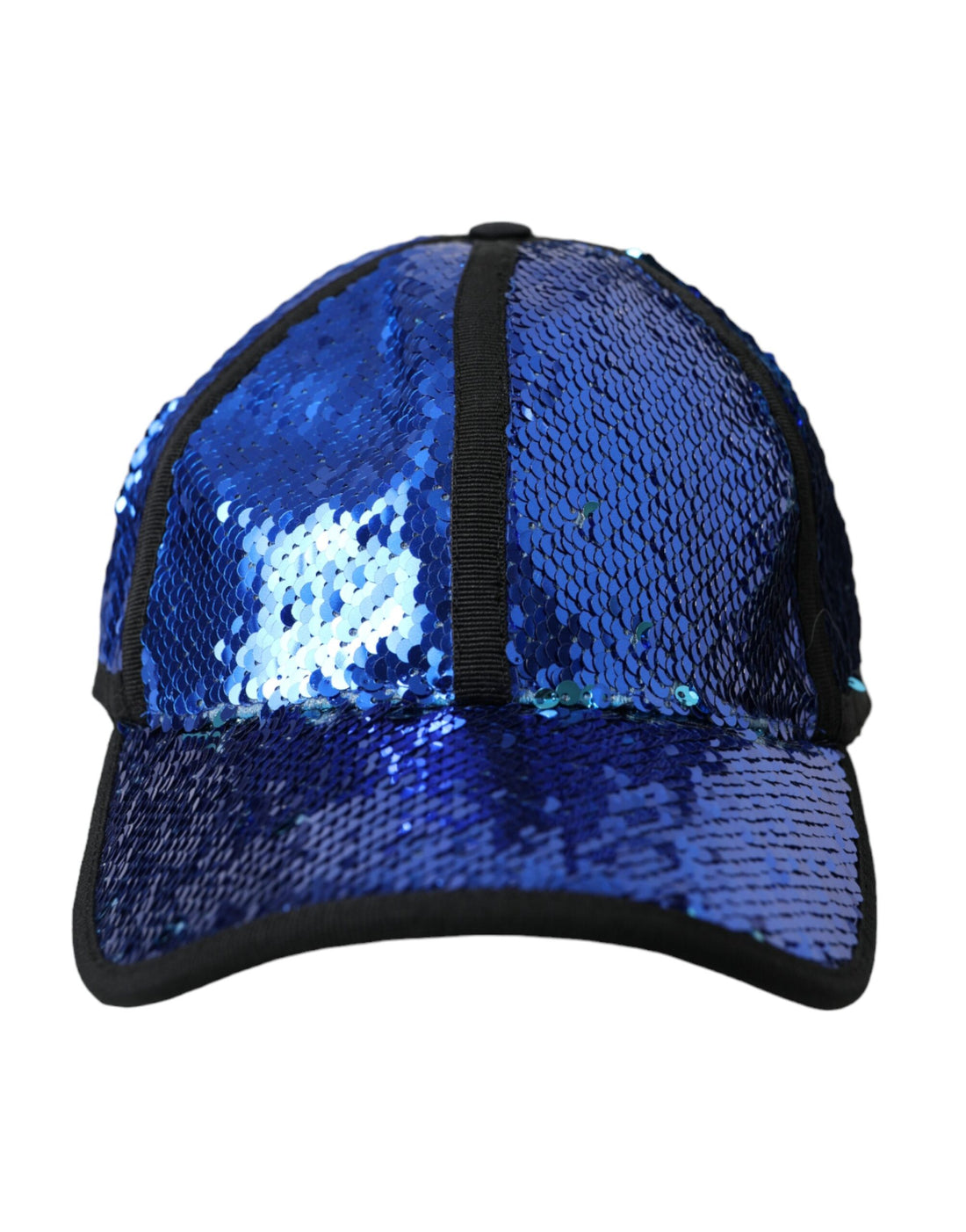 Dolce &amp;amp; Gabbana Kunglig Blå Sequin Baseball Keps Herr