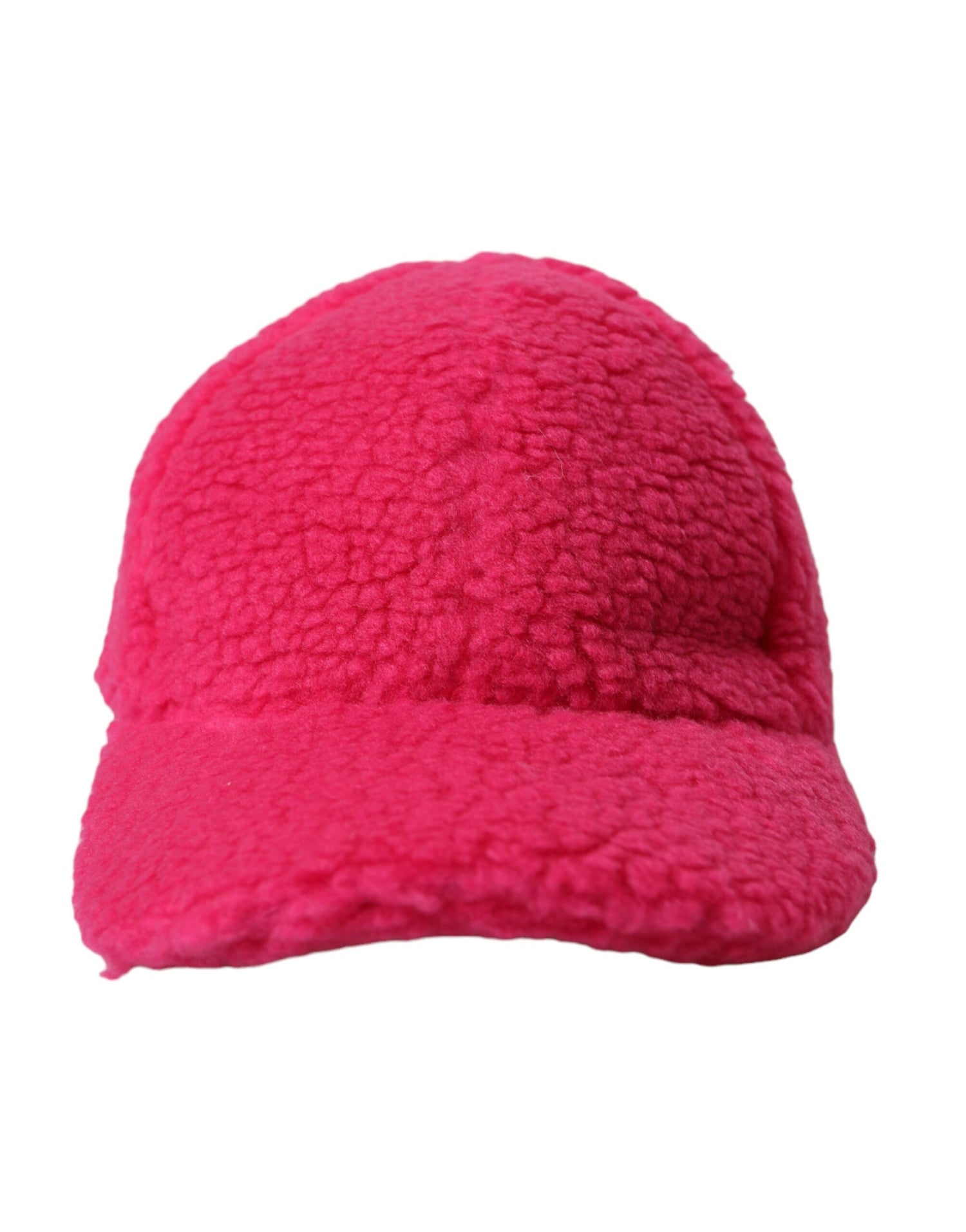 Dolce &amp;amp; Gabbana Rosa Fleece Plysch Baseballkeps Herr