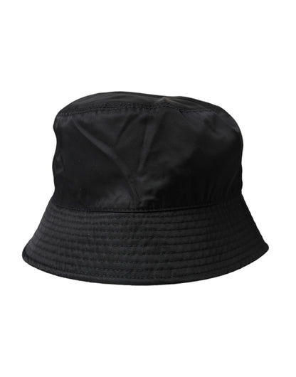 Dolce &amp;amp; Gabbana Svart Bredbrättad Bucket Hatt Herr