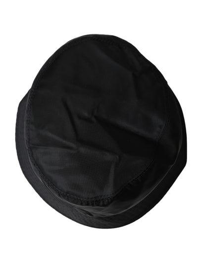 Dolce &amp;amp; Gabbana Svart Bredbrättad Bucket Hatt Herr