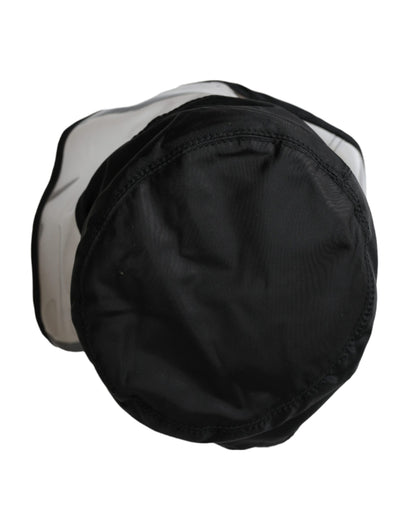 Dolce &amp;amp; Gabbana Svart Polyester Plast Bucket Hat Herr