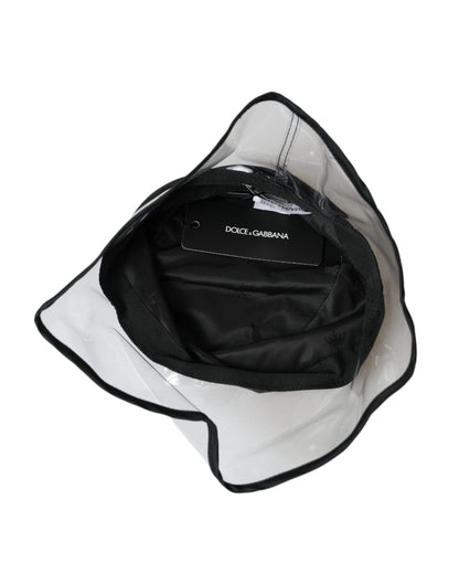 Dolce &amp;amp; Gabbana Svart Polyester Plast Bucket Hat Herr