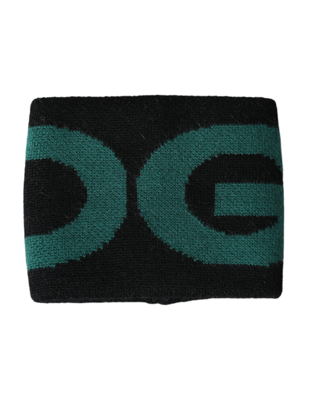 Dolce &amp;amp; Gabbana Svartgrön Ulllogotyp 