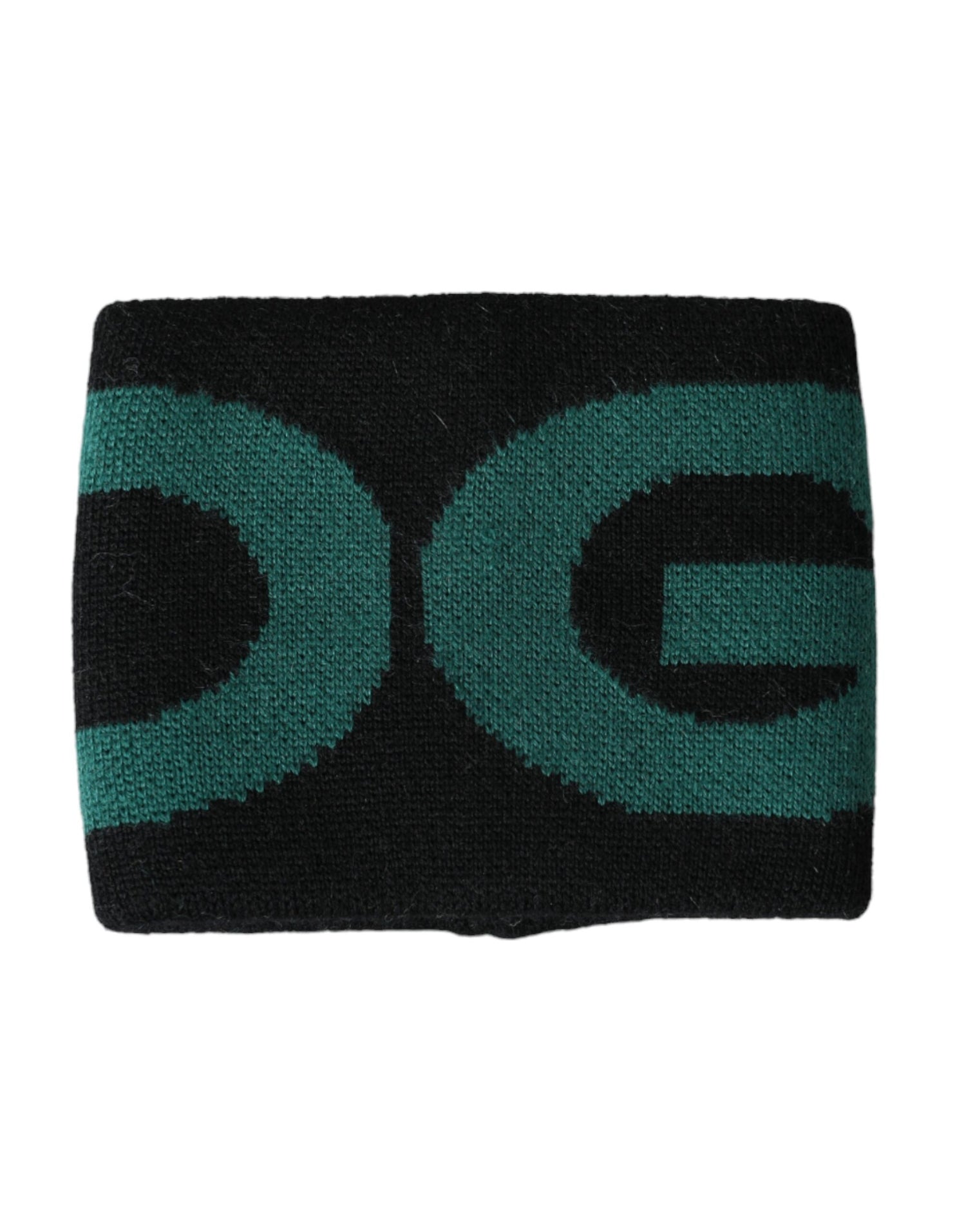 Dolce &amp;amp; Gabbana Svartgrön Ulllogotyp 