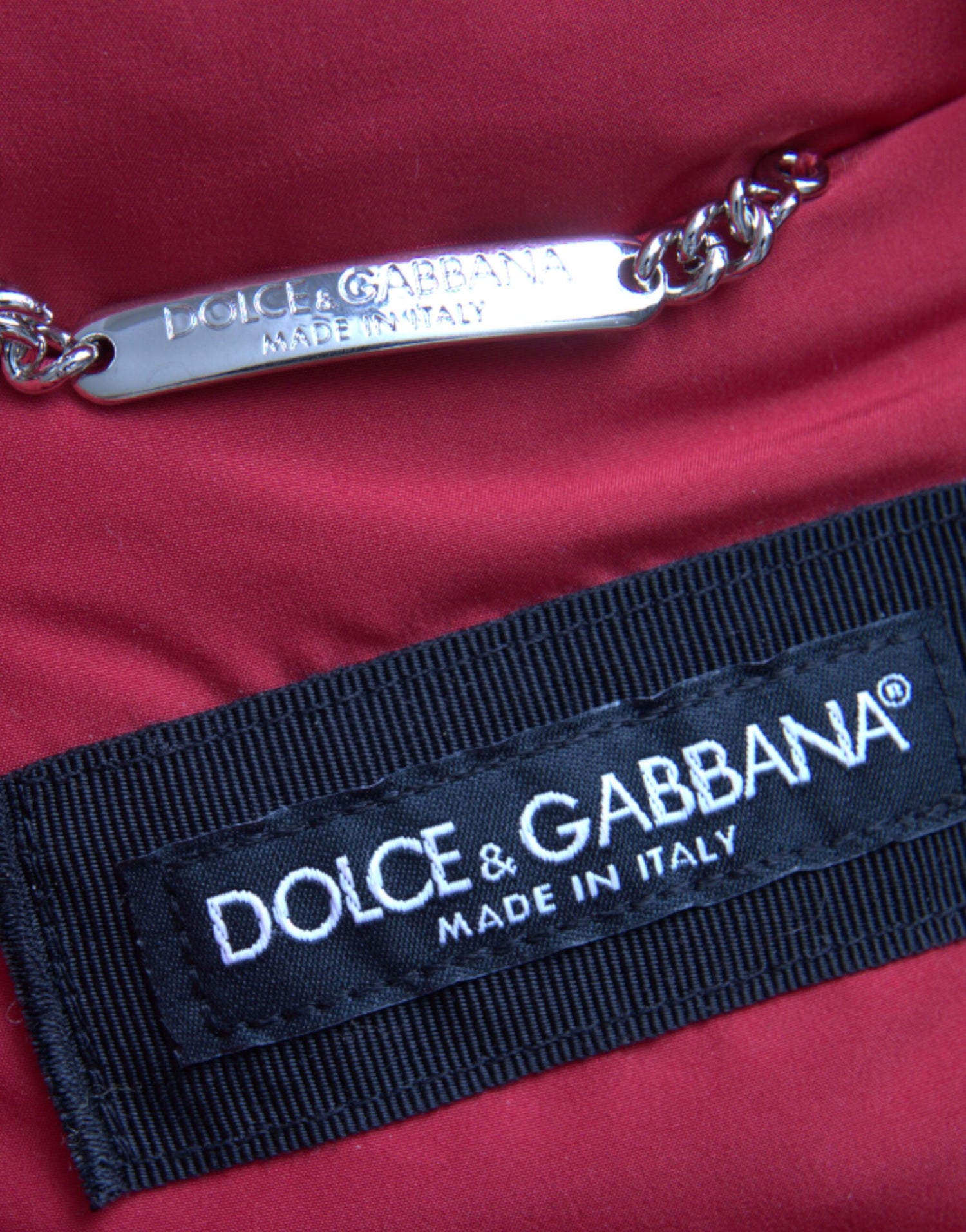 Dolce &amp; Gabbana Multicolor Quilted Hooded Puffer Jacket