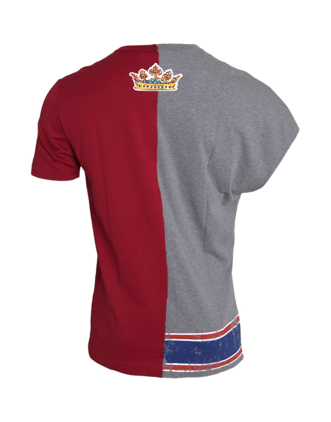Dolce &amp;amp; Gabbana flerfärgad t-shirt med kort ärm och grafisk design