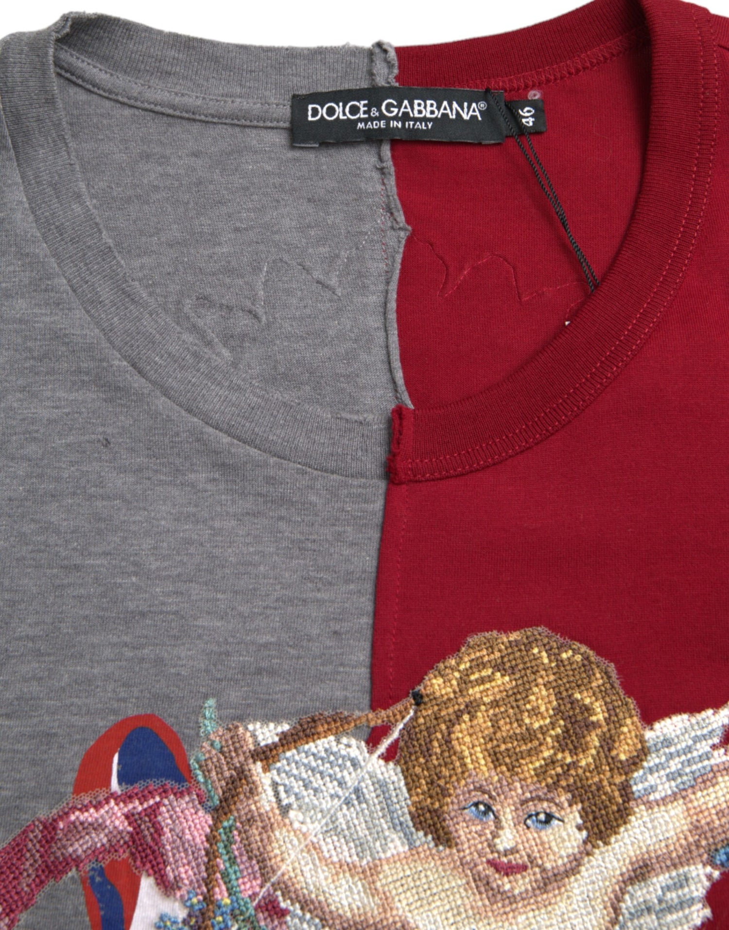 Dolce &amp; Gabbana Multicolor Graphic Short Sleeve T-shirt