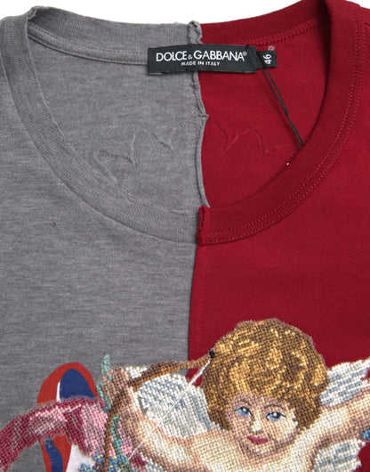 Dolce &amp; Gabbana Multicolor Graphic Short Sleeve T-shirt